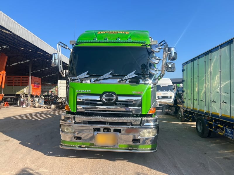  HINO S700 344 HP ไมล์ 369,000 KM. #12ล้อแท้ ปี 2565 เพลาเดียว #LEK1128