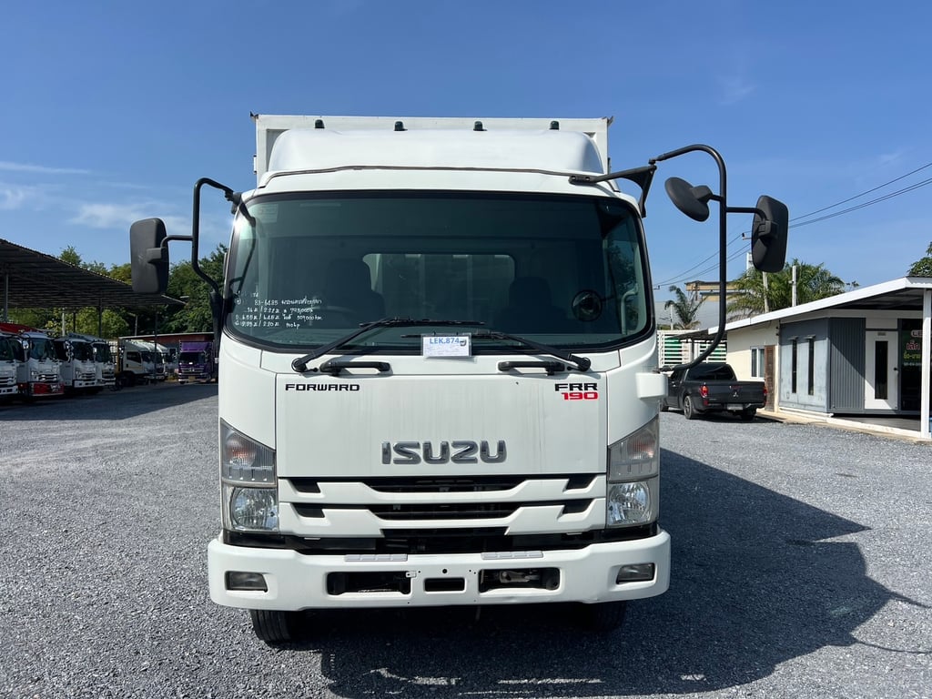 ISUZU FRR190 ปี62  ไมล์ 509,000km. #ตู้10บาน ยาว6.50ม.#LEK 874 ISUZU FRR190 ปี62  ไมล์ 509,000km. #ตู้10บาน ยาว6.50ม.#LEK 874