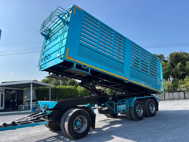 HINO FM1A 344 แรง ปี 66 ไมล์ 252,000 km. #10ล้อแม่ลูกพ่วงดั้มเกษตร #LEK958,1043