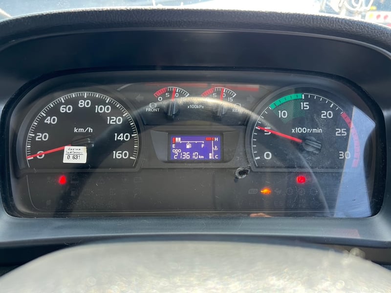 HINO FL1A 344 HP ปี 66 ไมล์ 213,500 km. #12 ล้อดั้ม กระบะดั้มเกษตร แผงสูง ##LEK1095