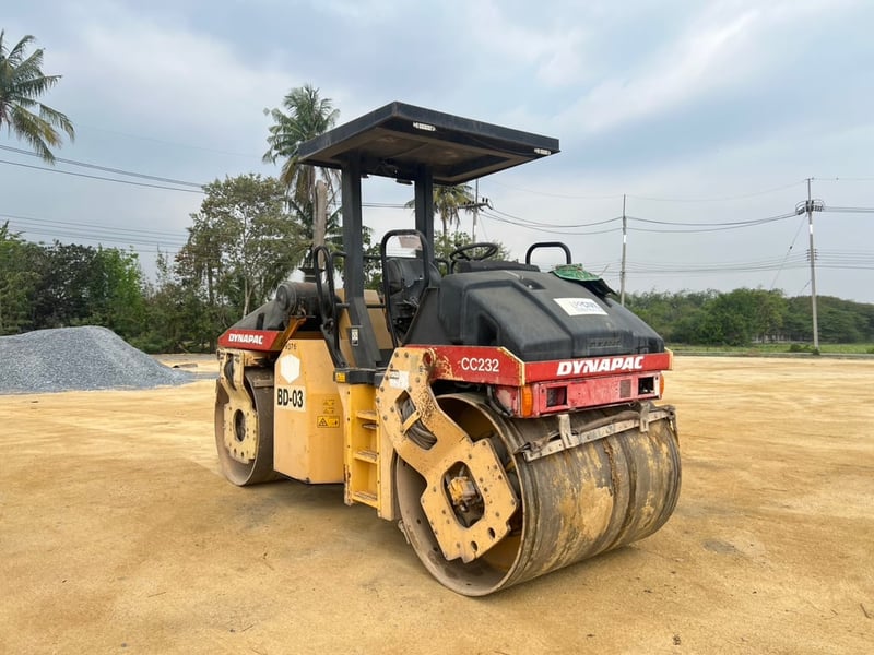 Dynapac CC232 ปี65 ชั่วโมงใช้งาน 2,461 pm. #รถบดเบรกดาว #N.22