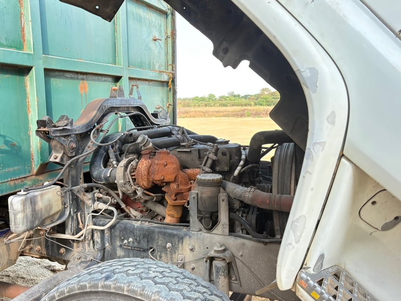 ISUZU FVM 230HP ปี46 #รถตู้ผ้าใบ ยาว6.30 