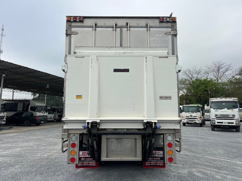 HINO FL8J 260HP ปี 65 ไมล์ 228,000 KM. #10ล้อเพลาเดียว ตู้เย็น #LEK1111 HINO FL8J 260HP ปี 65 ไมล์ 228,000 KM. #10ล้อเพลาเดียว ตู้เย็น #LEK1111