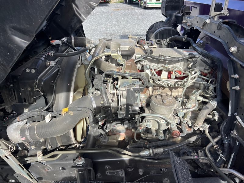 HINO FC9J 210 HP ปี64 ไมล์ 347,000 Km. # กระบะเหล็กยาว 6.60  ม.#LEK 737