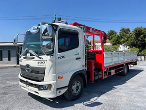 HINO FC9J 210HP ปี66 ไมล์  249,264 KM. #6ล้อเครน #LEK 1097