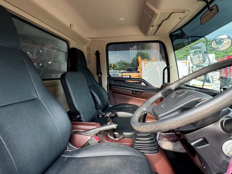 HINO FC9J 175HP ปี66 ไมล์ 33,300 กม. #6ดั้ม กระบะดั้ม สามมิตร #LEK923