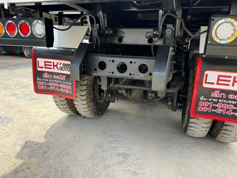 FUSO FJ280HP ปี65 ไมล์น้อย 59,939 km. #10ล้อกระบะดั้มสามมิตร #Lek 418 