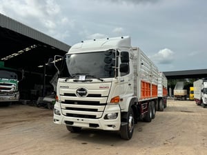 Hino Fm1a 344 HP ปี64  ไมล์ 354,000 KM. #10ล้อพ่วงกระบะเหล็กไม่ดั้ม #Lek1056-1057 