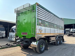 ISUZU FXZ 360HP หน้า GIGA ปี 2565 ไมล์ 208,467 KM. #แม่-ลูกดั้มเกษตร กระบะอลูมิเนียม พื้นเลส  #LEK1231 - 1241