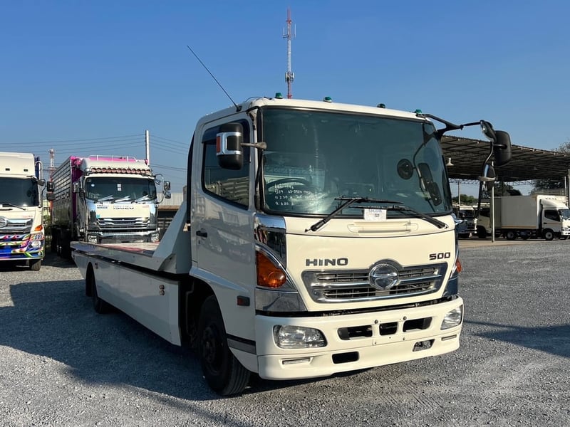  HINO FC9J 175HP ปี59 ไมล์ 607,000 KM. #รถสไลด์ 6 ล้อ #LEK1196