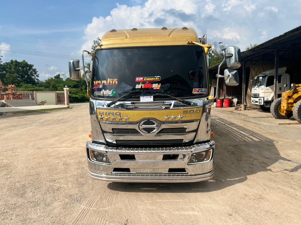 HINO FC9J 210 HP ไมล์ 290,000 KM. #รถวัวกระบะอลูมิเนียม #LEK1066 HINO FC9J 210 HP ไมล์ 290,000 KM. #รถวัวกระบะอลูมิเนียม #LEK1066