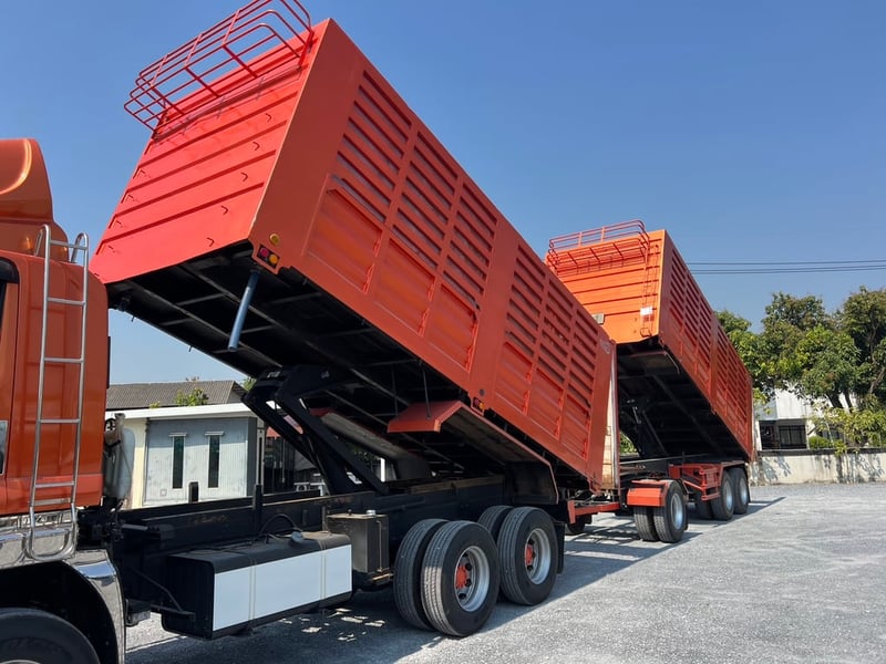 ISUZU FXZ 360 ปี 66 ไมล์ 189,000 km. #แม่–ลูกพ่วงดั้ม ## Lek1044-1045 ISUZU FXZ 360 ปี 66 ไมล์ 189,000 km. #แม่–ลูกพ่วงดั้ม ## Lek1044-1045