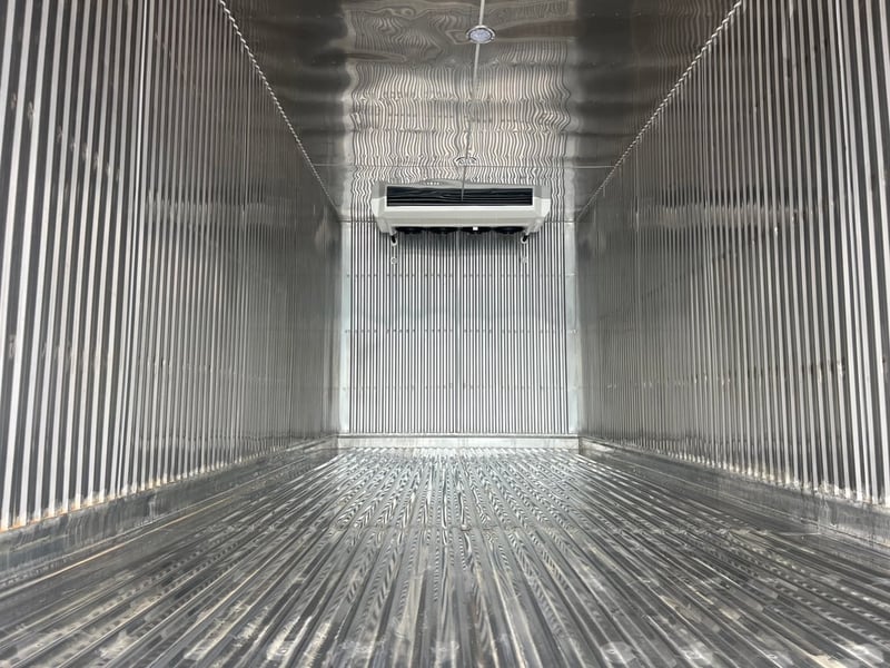 HINO FC9J 210 HP ปี 66 ไมล์แค่ 974 Km.  #รถตู้เย็นสแตนเลส ยาว 6.60 ม.#LEK 881