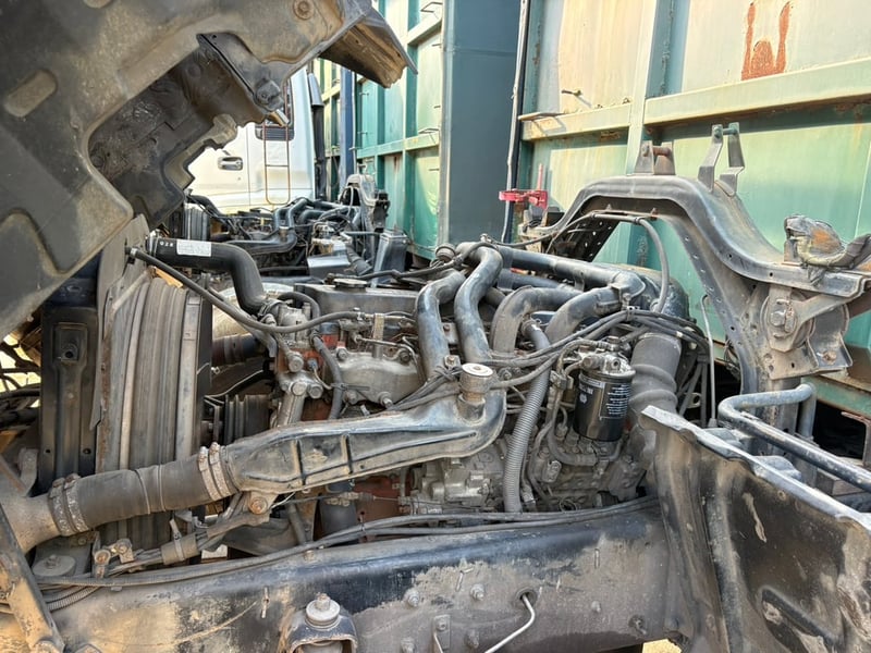 ISUZU FVM 230HP ปี46 #รถตู้ผ้าใบ ยาว6.30 