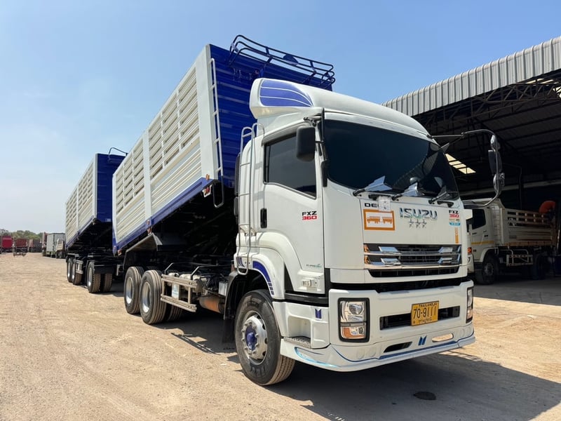ISUZU FXZ360 ปี 66 ไมล์ 323,000 km. #10ล้อพ่วงเกษตรอู่พิรุฬห์ #LEK1132-1133 ISUZU FXZ360 ปี 66 ไมล์ 323,000 km. #10ล้อพ่วงเกษตรอู่พิรุฬห์ #LEK1132-1133