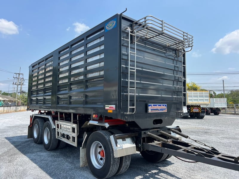 HINO FM2P 380 ปี67 ไมล์ 188,405 km. #พ่วงแม่ลูก ดั้มเกษตร กระบะเหล็ก #Lek1203-1204 