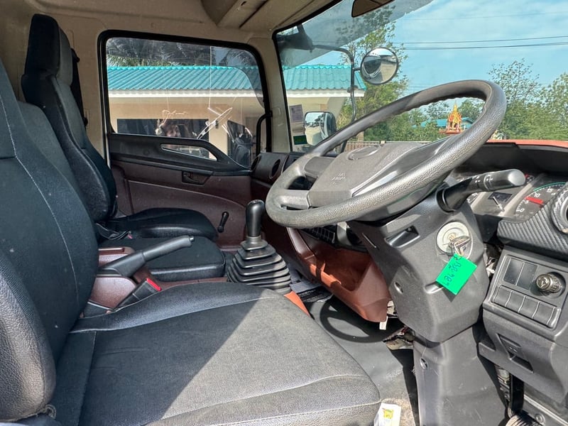  HINO DOMINATOR FC9J 175 แรง ปี66 ไมล์ 37,115 กม. # กระบะดั้ม SKT รั้ว 2 เส้น #LEK1160