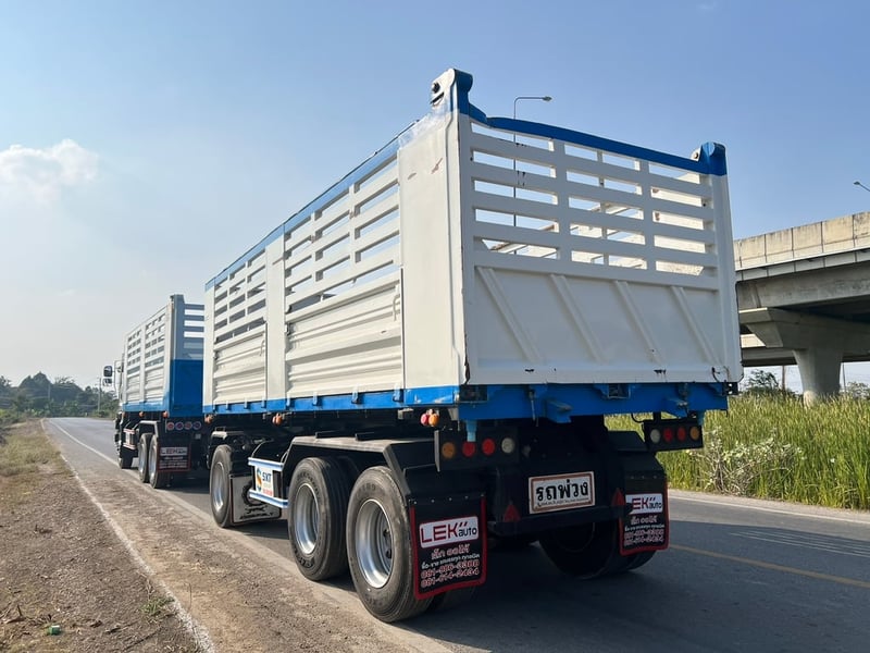  ISUZU FXZ 360 ปี65 ไมล์ 33,000 KM. #พ่วงแม่ลูก  #LEK353-852