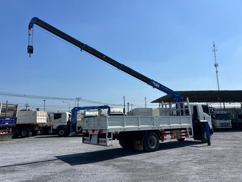 ISUZU FTR 240 HP ปี66 ไมล์ 64,700  Km. #6ล้อเครน #LEK1094 