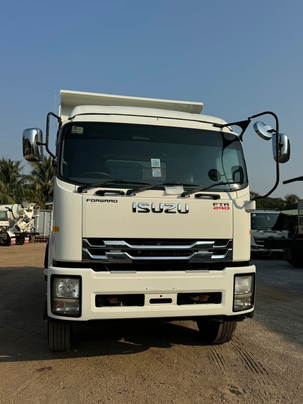 ISUZU FTR 240 ปี 2563 ไมล์ 122,000 km. #6ล้อดั้ม กระบะดั้ม สามมิตร #LEK654 