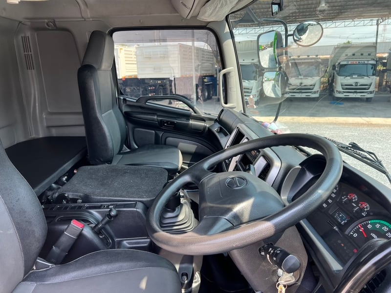 HINO FL8J 260HP ปี66 ไฟใหม่ ไมล์ 167,715 KM. #กระบะคอกเหล็กยาว 7.80 #LEK1179 