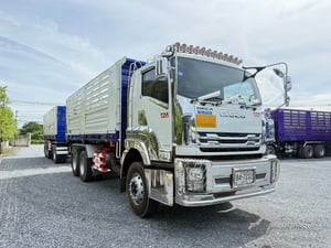 ISUZU FXZ 360HP  ปี65 ไมล์ 264,000km. #10ล้อพ่วงดินกระบะเวียงชัย #LEK 814-787 