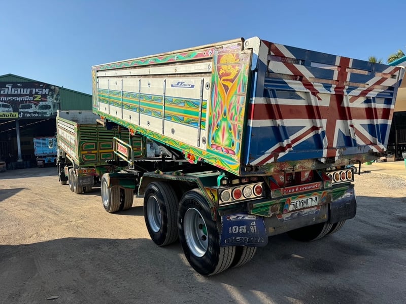 ISUZU FXZ 360 HP ปี 60 ไมล์ 667,000 กม. #กระบะดั้มอลูมิเนียม วิ่งดิน กระบะ ST ##LEK1077-1078