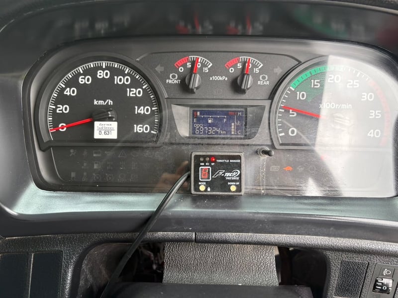  HINO VICTOR FL8J ปี61 ไมล์ 698,000 km. #รถหมู3 ชั้นยาว 7.60 ม. 