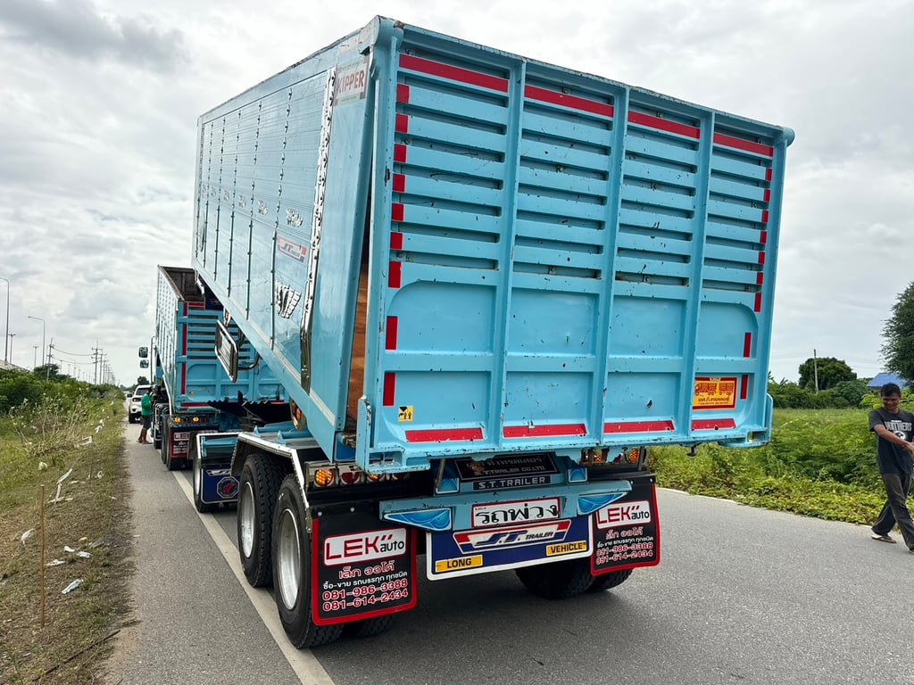 ISUZU FXZ 360HP ไมล์ 56,449km. #10ล้อพ่วงดิน กระบะดั้มอลูมิเนียม อู่ ST #