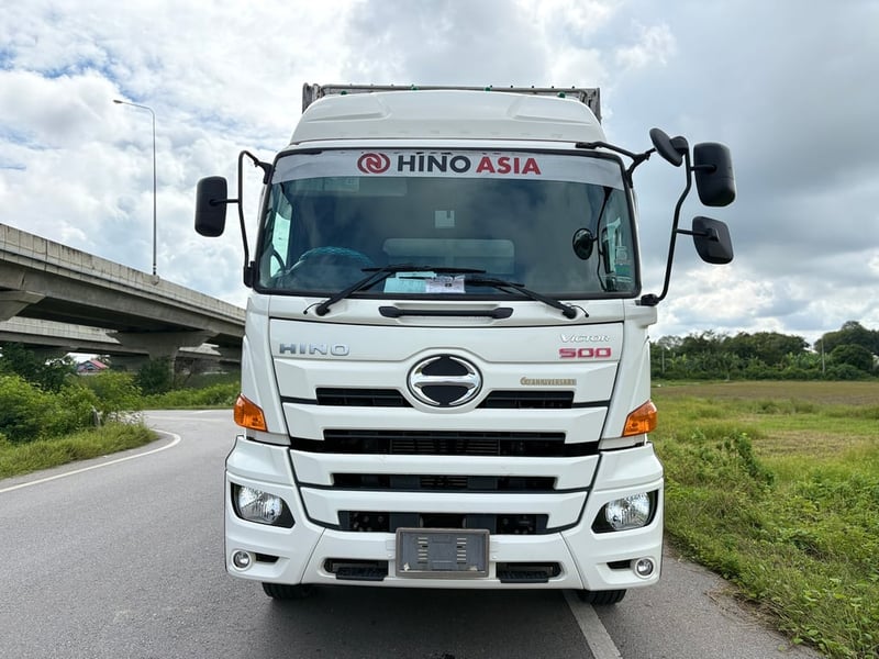 HINO  FL1A 344hp ปี 66หน้าขาว ไมล์น้อย 158,000 km. #รถคอกหมู คอกอู่ สมาน #LEK 977