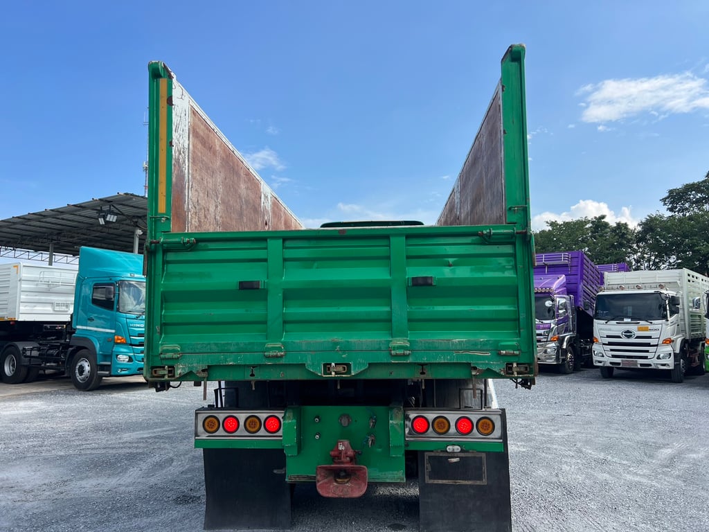 lSUZU FXZ 360 หน้า GIGA ปี 66 เลขไมล์เพียง 306,000 KM #กระบะดั้ม PP TRUCK กระบะเหล็กกึ่งเกษตร #LEK951-952 