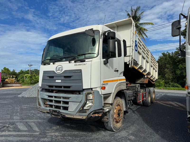 UD TRUCKS CWE 280 HP ปี 62 ไมล์ 59,946 KM.#กระบะดั้ม ดิน หินต่ออู่ไทยรุ่ง(TTR) UD TRUCKS CWE 280 HP ปี 62 ไมล์ 59,946 KM.#กระบะดั้ม ดิน หินต่ออู่ไทยรุ่ง(TTR)