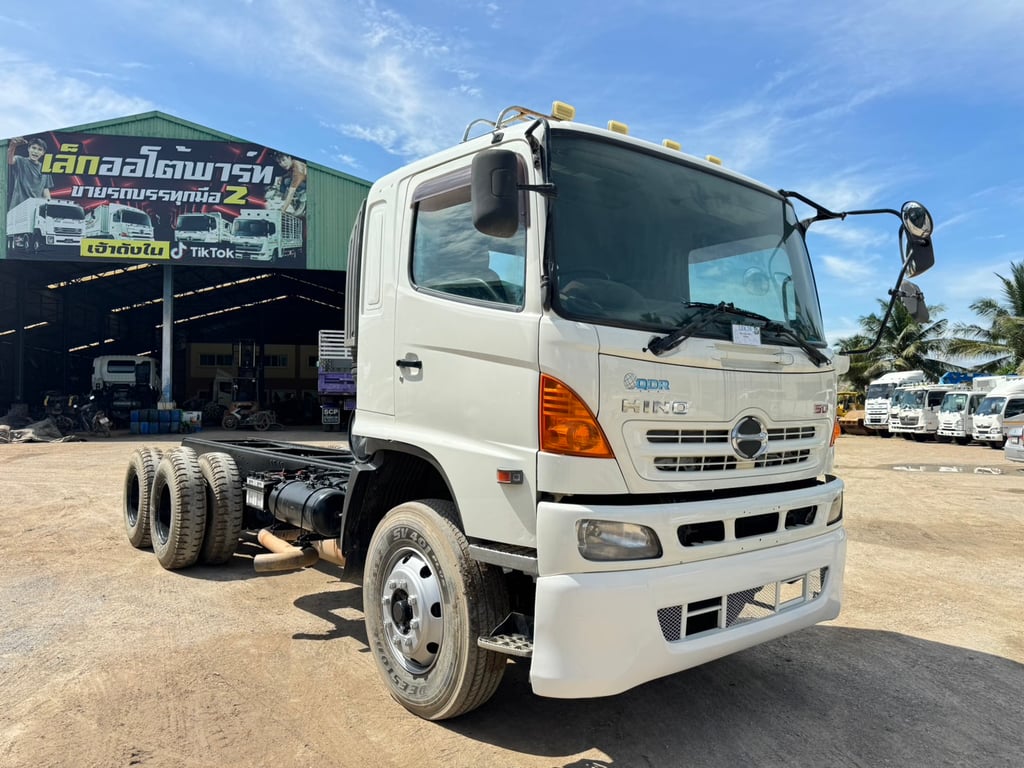 HINO FM2P 380HP ปี54 ไมล์ 105,584 km. #หัวคัชซี ซีรี่ #LEK16