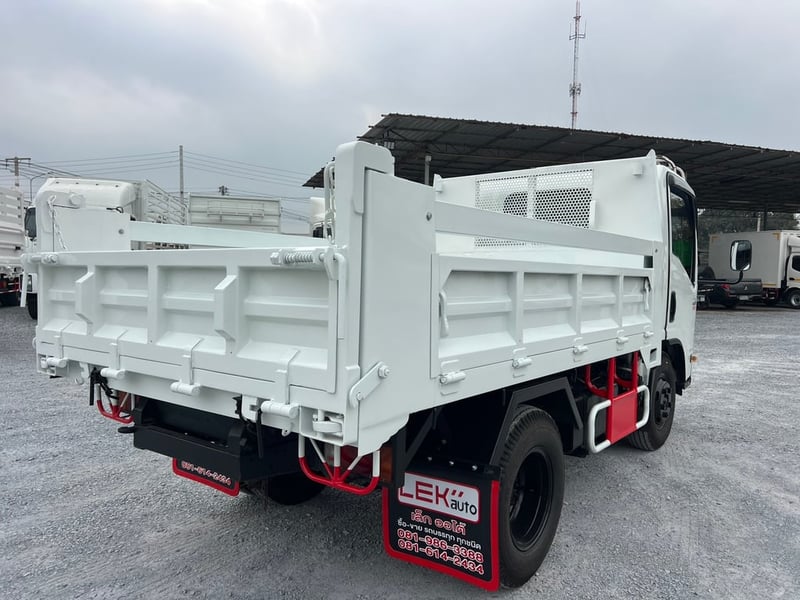 ISUZU  NMR 130แรงม้า ปี65  ไมล์ 65,500 KM. #กระบะดั้มยาว 3.10 ม.  #LEK1134