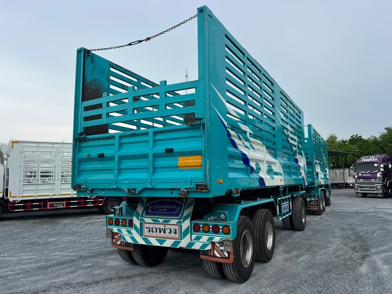 HINO FM1A 344 HP ปี 66 ไมล์ 150,000 กม. #10ล้อพ่วง แม่ลูกกระบะดั้มเกษตร ต่ออู่หมั่นกิจ UMK 7 รั้ว #LEK1254-1255  