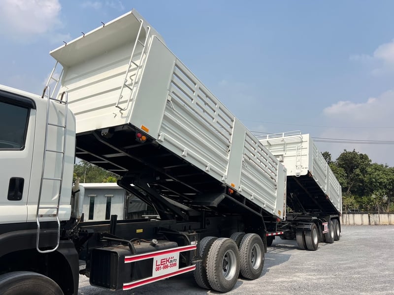 ISUZU FXZ 360 ปี65 ไมล์ 133,000 กม. #แม่+ลูก กระบะดั้ม SKT  #LEK 298-299