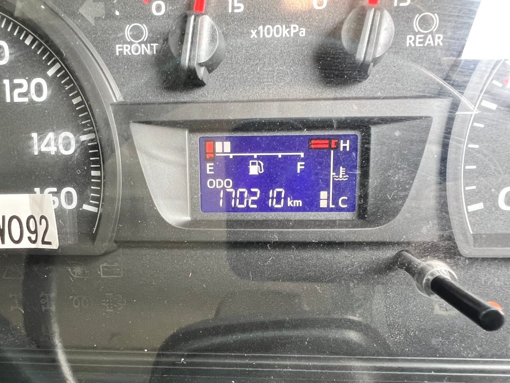 HINO  FM2P 380 HP ปี 2566 ไมล์ 170,000 km. #10ล้อพ่วงกระบะเหล็กดั้มเกษตร #LEK586-585
