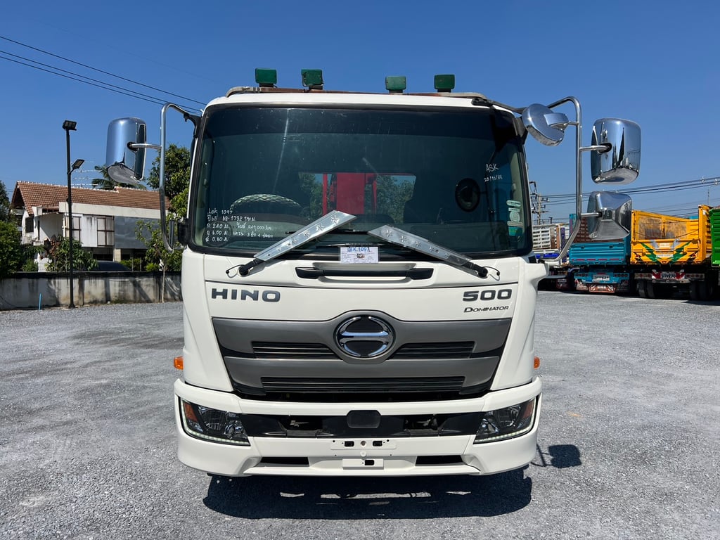 HINO FC9J 210HP ปี66 ไมล์ 249,264 KM. #6ล้อเครน #LEK 1097 HINO FC9J 210HP ปี66 ไมล์ 249,264 KM. #6ล้อเครน #LEK 1097