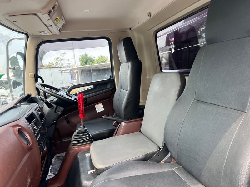 HINO FC9J 210 แรงม้า ปี 2566 ไมล์ 275,000 กม. #8ล้อ กระบะเหล็กเปิดข้าง  ยาว 6.60 เมตร #Lek980 