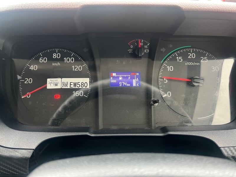 HINO FC9J 210 HP ปี 66 ไมล์แค่ 974 Km.  #รถตู้เย็นสแตนเลส ยาว 6.60 ม.#LEK 881