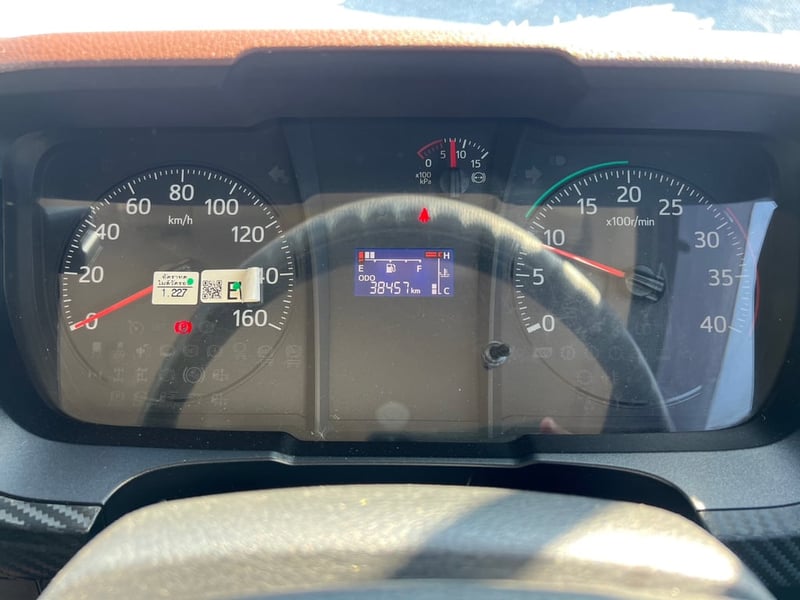 HINO FC9J 210HP ปี 65 ไมล์38,000 KM #6ล้อดั้ม LEK712