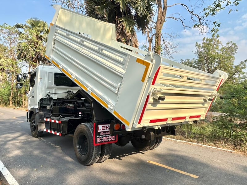 HINO FC9J 210 แรง ปี 2567 ไมล์แท้ 47,500 km #6ล้อ ดั้มสามมิตร #LEK1067