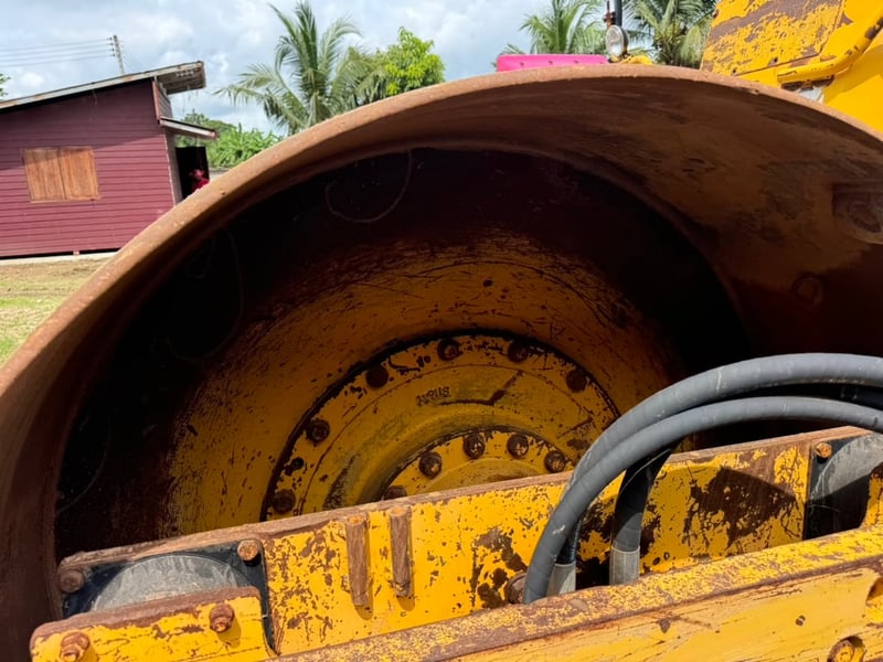 SAKAI SV510 10ตัน2เพลา เครื่องอีซูซุ6bg pm283ชม. #รถบด ล้อเรียบ