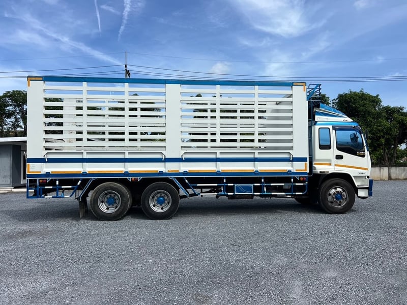 ISUZU DEGA FVM230 เพลาเดียว maxload ปี51 #กระบะเหล็ก ยาว7.50 ม.#LEK 887