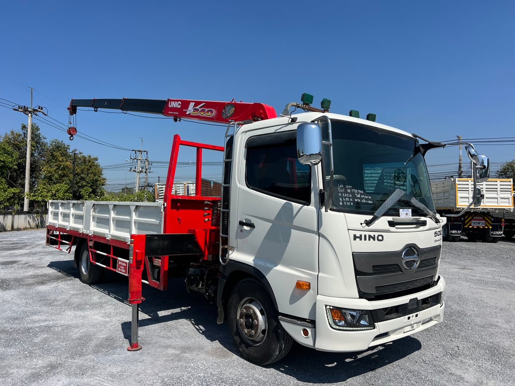 HINO FC9J 210HP ปี66 ไมล์ 249,264 KM. #6ล้อเครน #LEK 1097 HINO FC9J 210HP ปี66 ไมล์ 249,264 KM. #6ล้อเครน #LEK 1097