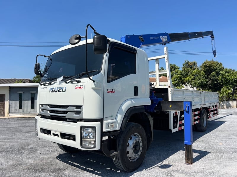 ISUZU FTR 240 HP ปี66 ไมล์ 64,700  Km. #6ล้อเครน #LEK1094 