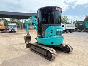 Kobelco sk35sr-6 ออกศูนย์อริยะ ชั่วโมงน้อย 2,179 P.M. #รถแบคโฮ#LEK 929