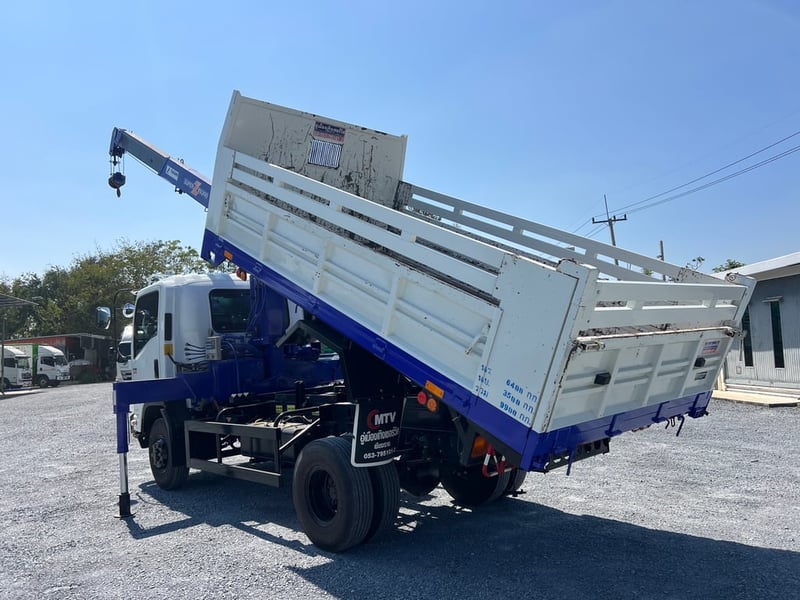 ISUZU FRR 210 HP ปี 67 ไมล์ 21,000 กม. #6ล้อดั้มเครน #LEK1136 ISUZU FRR 210 HP ปี 67 ไมล์ 21,000 กม. #6ล้อดั้มเครน #LEK1136