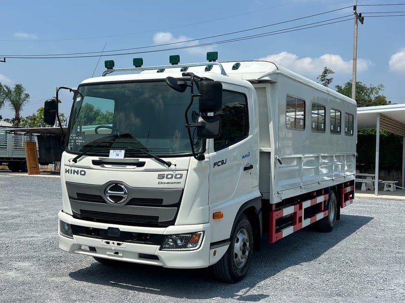 HINO FC9J 210 HP ปี 64 ไมล์ 65,858 KM. #6ล้อมีหลังคา #LEK1209 HINO FC9J 210 HP ปี 64 ไมล์ 65,858 KM. #6ล้อมีหลังคา #LEK1209