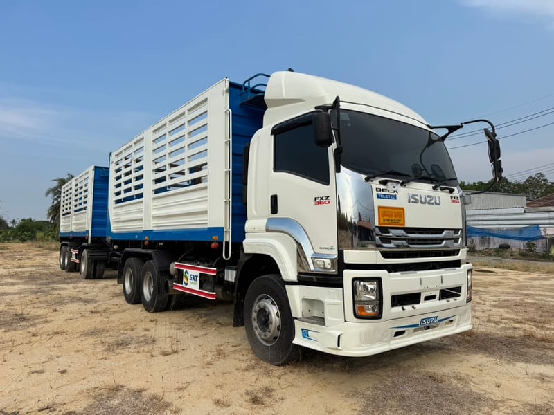 ISUZU FXZ 360 HP MTแท้ ปี 66 ไมล์ 126,000km. #พ่วงเกษตร #Lek 1265-1060 
